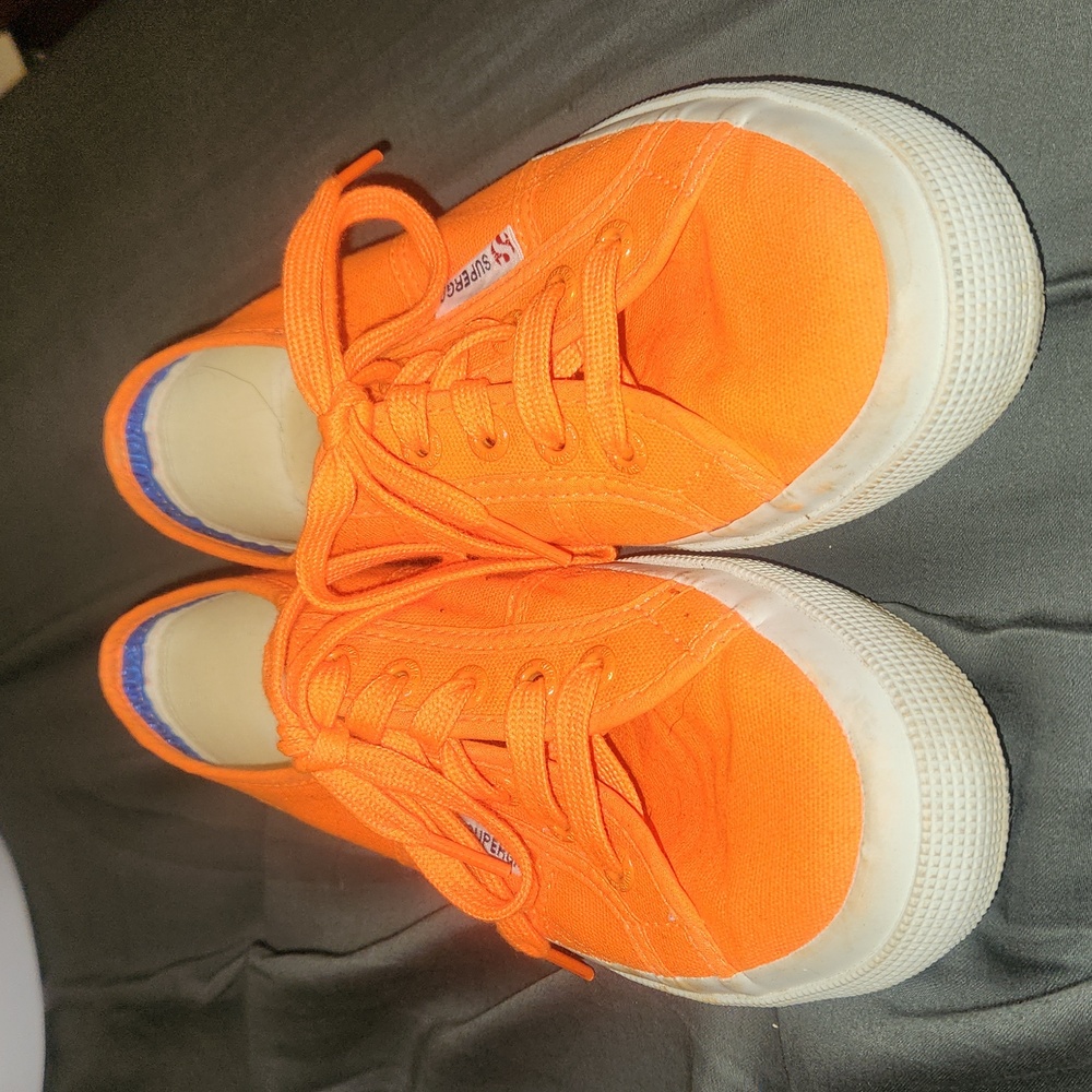 Superga Orange Sneakers US Women's sz 7.5